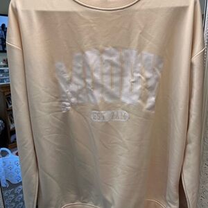 Beige Sweater “moody”